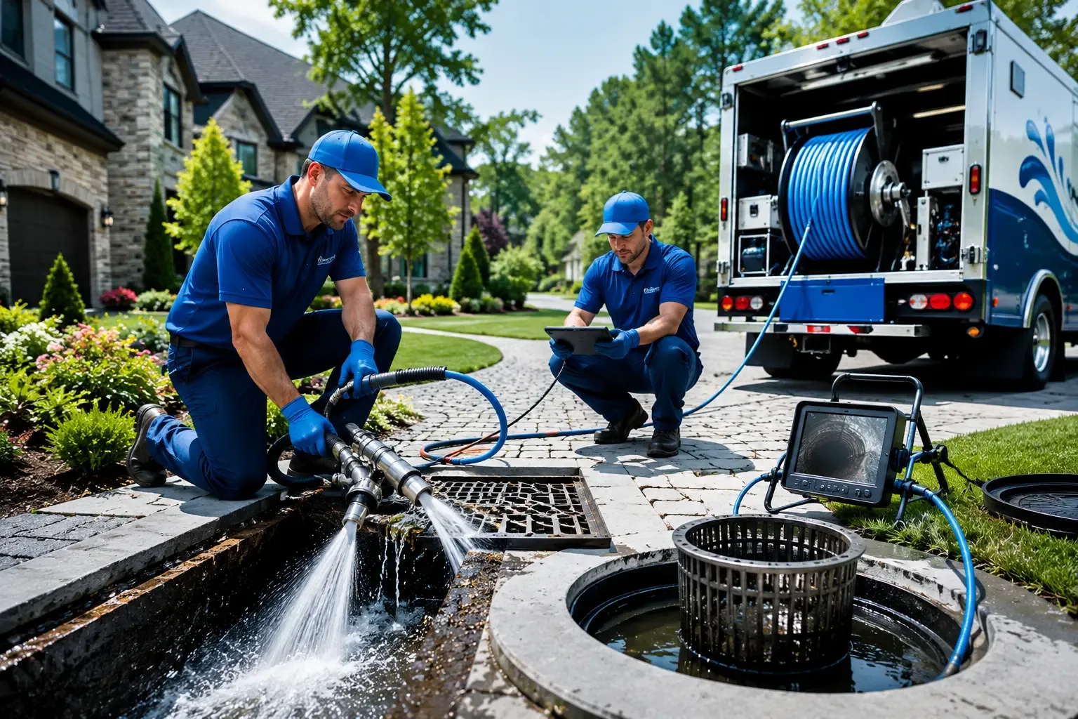 Local outdoor drain cleaning professionals in Stratham, NH