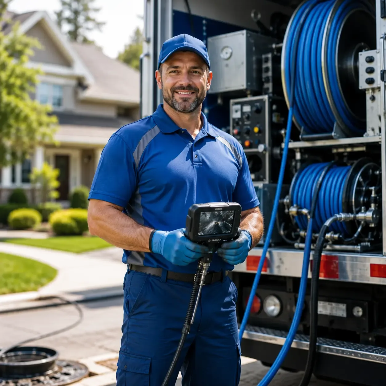 Local outdoor drain cleaning specialists in Stratham, NH